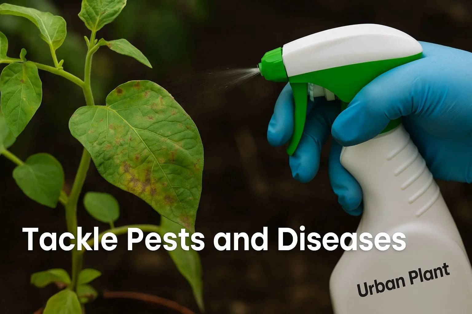 how to tackle pests and diseases by Urban Plant